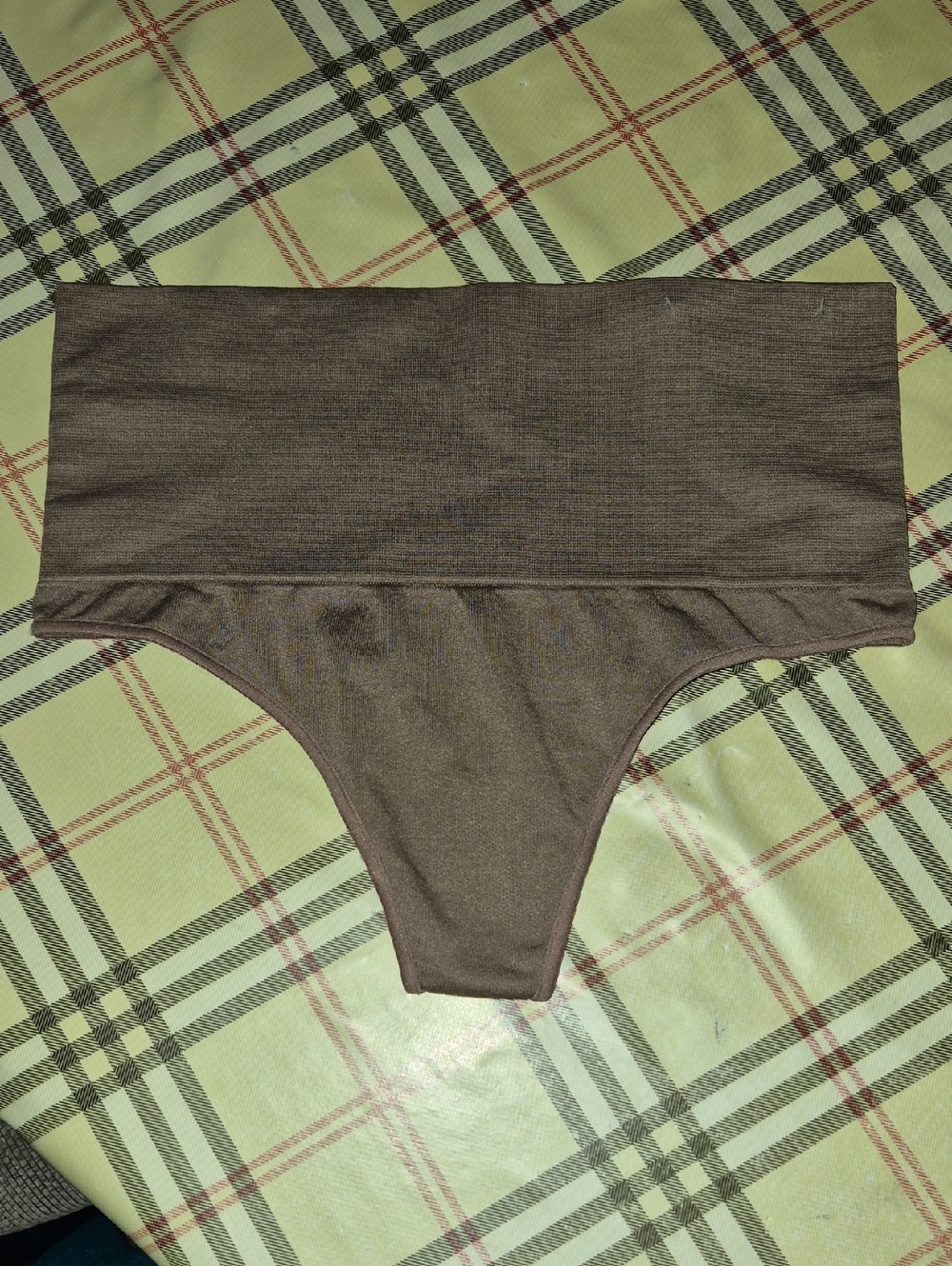 Under Where Seamless High-Waist Thong Panty Dark Tank NWOT NEW Size L Large